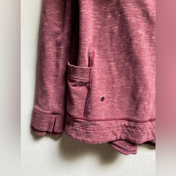 Lululemon  Athletica Find Your Centre Wrap Hooded jacket Sz 6 - Picture 8 of 12